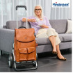 Royal Shopper Abbo - Chariot de courses 2 roues - Marron - 42 L - Andersen Shopper Manufaktur