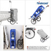 Royal Shopper Basil City - Chariot de courses 2 roues - Gris - 50 L - Andersen Shopper Manufaktur