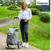 Royal Shopper Basil City - Chariot de courses 2 roues - Gris - 50 L - Andersen Shopper Manufaktur