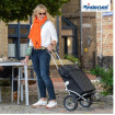 Royal Shopper Inra - Chariot de courses 2 roues - Noir - 44 L - Andersen Shopper Manufaktur
