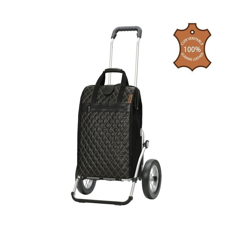 Royal Shopper Inra - Chariot de courses 2 roues - Noir - 44 L - Andersen Shopper Manufaktur