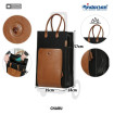 Royal Shopper Charu - Chariot de courses 2 roues - Marron - 49 L - Andersen Shopper Manufaktur