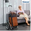 Royal Shopper Charu - Chariot de courses 2 roues - Marron - 49 L - Andersen Shopper Manufaktur