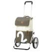 Royal Shopper 360° Mole - Chariot de courses 2 roues - Gris - 41 L - Andersen Shopper Manufaktur