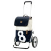 Royal Shopper 360° Mole - Chariot de courses 2 roues - Bleu - 41 L - Andersen Shopper Manufaktur