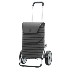 Royal Shopper Jelke - Chariot de courses 2 roues - Anthracite - 46 L - Andersen Shopper Manufaktur