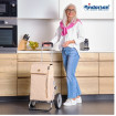 Royal Shopper Lissa - Chariot de courses 2 roues - Sable - 43 L - Andersen Shopper Manufaktur