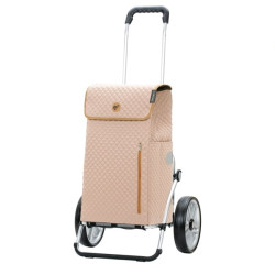 Royal Shopper Lissa - Chariot de courses 2 roues - Sable - 43 L - Andersen Shopper Manufaktur