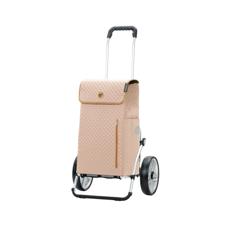 Royal Shopper Lissa - Chariot de courses 2 roues - Sable - 43 L - Andersen Shopper Manufaktur