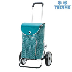 Royal Shopper Famke - Chariot de courses 2 roues - Pétrole - 47 L - Andersen Shopper Manufaktur