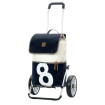 Royal Shopper 360° Mole - Chariot de courses 2 roues - Bleu - 41 L - Andersen Shopper Manufaktur