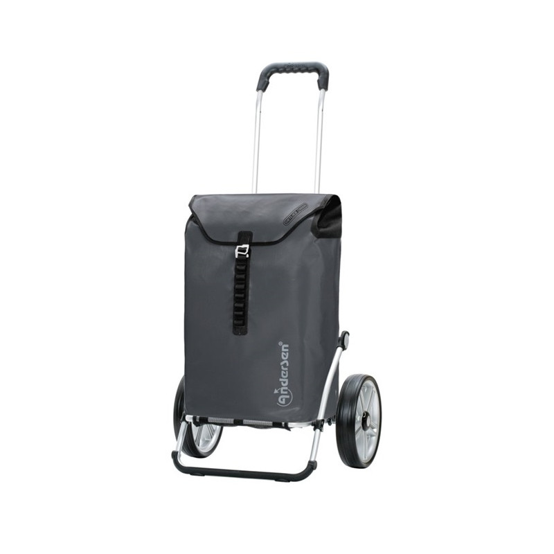 Royal Shopper Ortlieb - Chariot de courses 2 roues - Anthracite - 49 L - Andersen Shopper Manufaktur