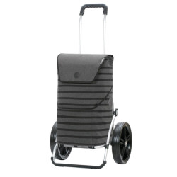 Royal Shopper Jelke - Chariot de courses 2 roues - Anthracite - 46 L - Andersen Shopper Manufaktur
