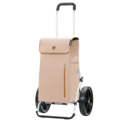 Royal Shopper Lissa - Chariot de courses 2 roues - Sable - 43 L - Andersen Shopper Manufaktur