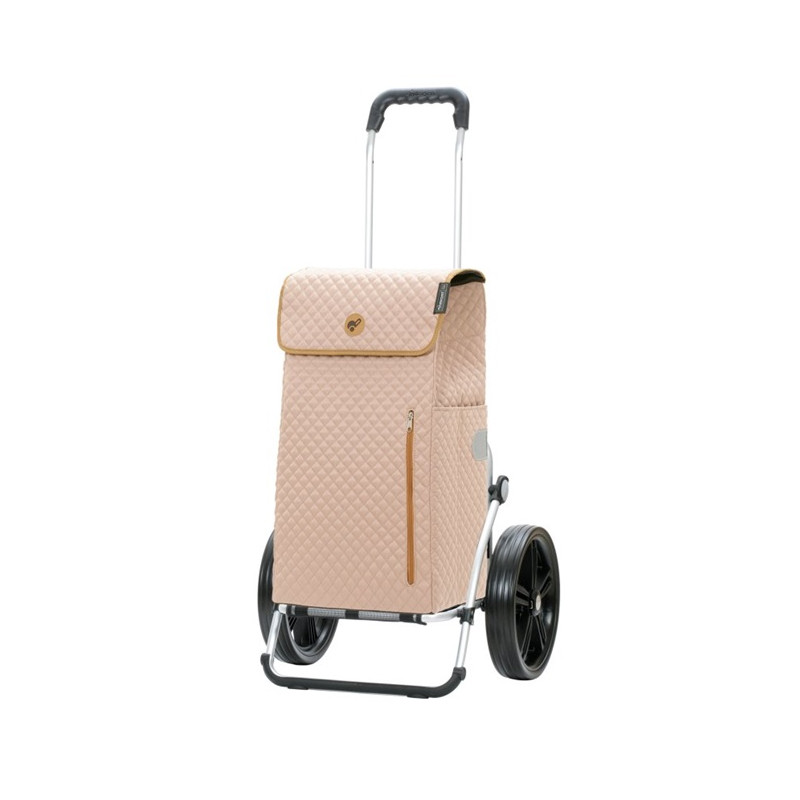 Royal Shopper Lissa - Chariot de courses 2 roues - Sable - 43 L - Andersen Shopper Manufaktur