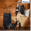 Royal Shopper Lissa - Chariot de courses 2 roues - Noir - 43 L - Andersen Shopper Manufaktur