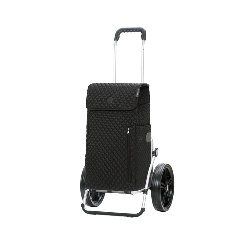 Royal Shopper Lissa - Chariot de courses 2 roues - Noir - 43 L - Andersen Shopper Manufaktur