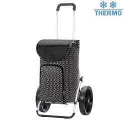 Royal Shopper Famke - Chariot de courses 2 roues - Noir - 47 L - Andersen Shopper Manufaktur
