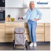 Royal Shopper Holk - Chariot de courses 2 roues - Gris - 45 L - Andersen Shopper Manufaktur