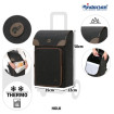 Royal Shopper Holk - Chariot de courses 2 roues - Noir - 45 L - Andersen Shopper Manufaktur