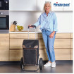 Royal Shopper Holk - Chariot de courses 2 roues - Noir - 45 L - Andersen Shopper Manufaktur