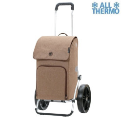 Royal Shopper Ipek Maxi - Chariot de courses 2 roues - Sable - 40 L - Andersen Shopper Manufaktur
