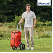 Royal Shopper Hydro 3.0 - Chariot de courses 2 roues - Orange - 62 L - Andersen Shopper Manufaktur