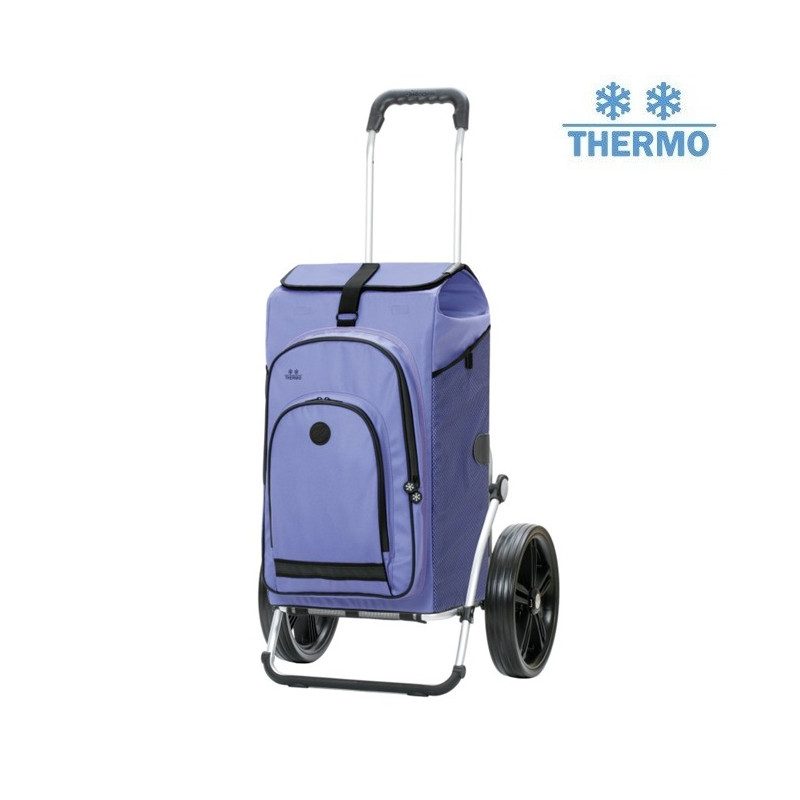 Royal Shopper Hydro 3.0 - Chariot de courses 2 roues - Lilas - 62 L - Andersen Shopper Manufaktur