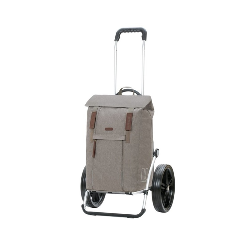 Royal Shopper Basil City - Chariot de courses 2 roues - Gris - 50 L - Andersen Shopper Manufaktur