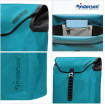 Royal Shopper Ortlieb - Chariot de courses 2 roues - Pétrole - 49 L - Andersen Shopper Manufaktur