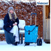 Royal Shopper Ortlieb - Chariot de courses 2 roues - Pétrole - 49 L - Andersen Shopper Manufaktur