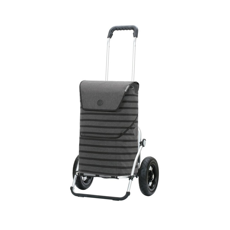 Royal Shopper Jelke - Chariot de courses 2 roues - Anthracite - 46 L - Andersen Shopper Manufaktur