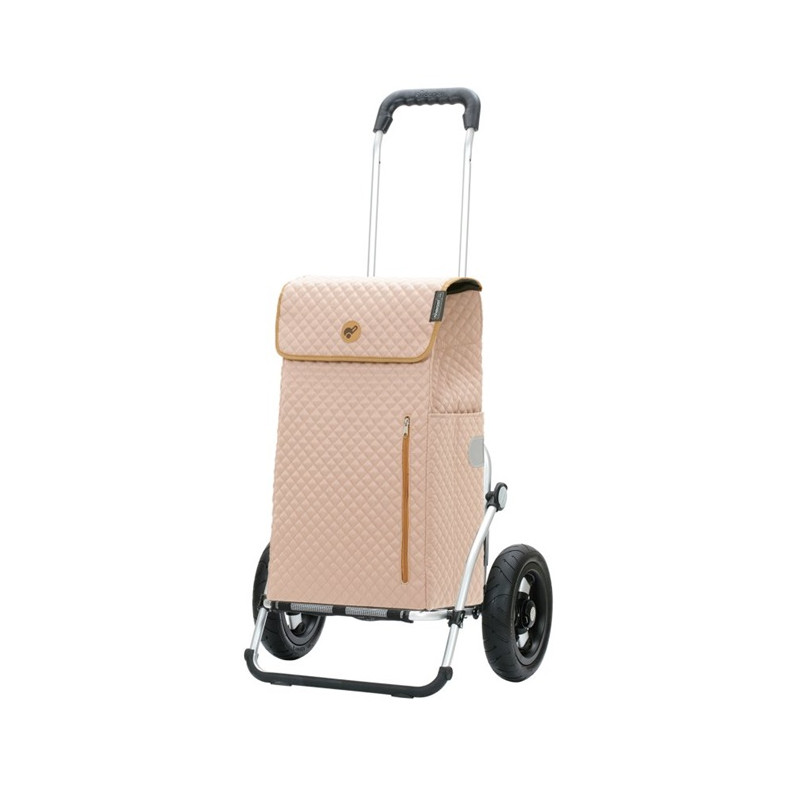 Royal Shopper Lissa - Chariot de courses 2 roues - Sable - 43 L - Andersen Shopper Manufaktur