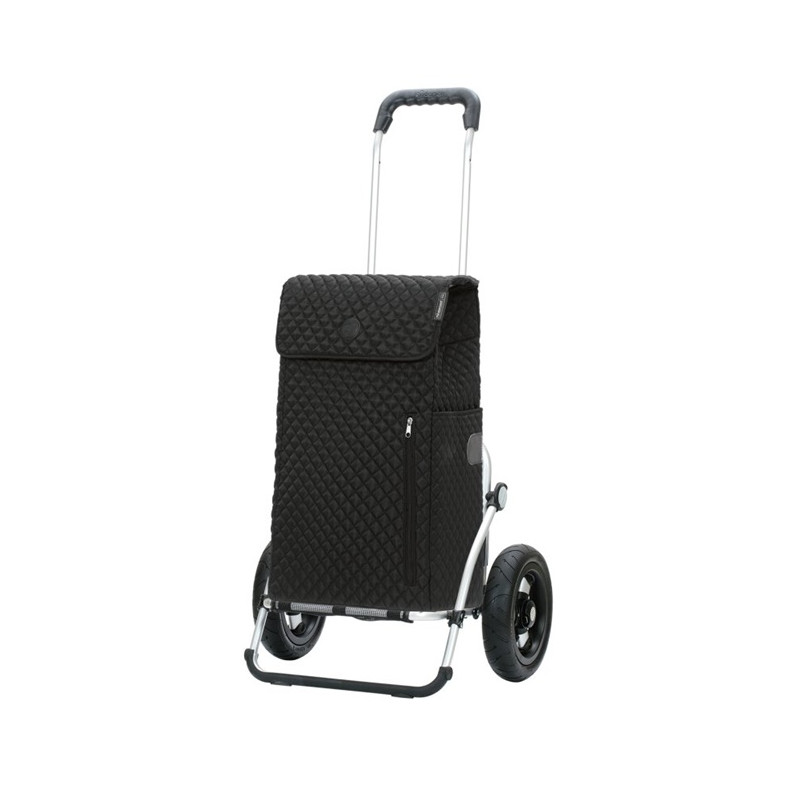 Royal Shopper Lissa - Chariot de courses 2 roues - Noir - 43 L - Andersen Shopper Manufaktur