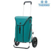 Royal Shopper Oli.P 3.0 - Chariot de courses 2 roues - Pétrole - 50 L - Andersen Shopper Manufaktur