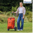 Royal Shopper Hydro 3.0 - Chariot de courses 2 roues - Orange - 62 L - Andersen Shopper Manufaktur