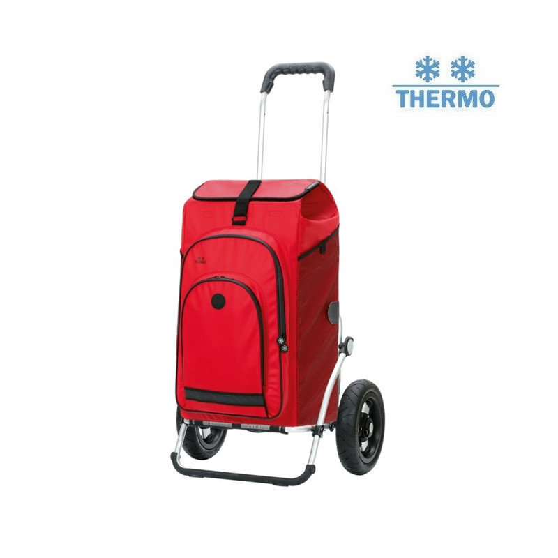 Royal Shopper Hydro 3.0 - Chariot de courses 2 roues - Rouge - 62 L - Andersen Shopper Manufaktur