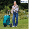 Royal Shopper Hydro 3.0 - Chariot de courses 2 roues - Pétrole - 62 L - Andersen Shopper Manufaktur