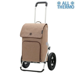 Royal Shopper Ipek Maxi - Chariot de courses 2 roues - Sable - 40 L - Andersen Shopper Manufaktur