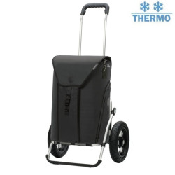 Royal Shopper Oli.P 3.0 - Chariot de courses 2 roues - Noir - 50 L - Andersen Shopper Manufaktur