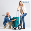 Royal Shopper Oli.P 3.0 - Chariot de courses 2 roues - Pétrole - 50 L - Andersen Shopper Manufaktur