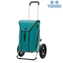 Royal Shopper Oli.P 3.0 - Chariot de courses 2 roues - Pétrole - 50 L - Andersen Shopper Manufaktur
