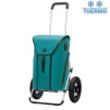 Royal Shopper Oli.P 3.0 - Chariot de courses 2 roues - Pétrole - 50 L - Andersen Shopper Manufaktur