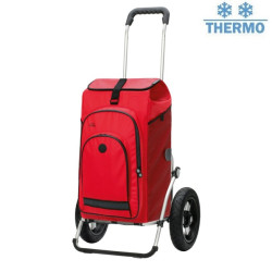 Royal Shopper Hydro 3.0 - Chariot de courses 2 roues - Rouge - 62 L - Andersen Shopper Manufaktur