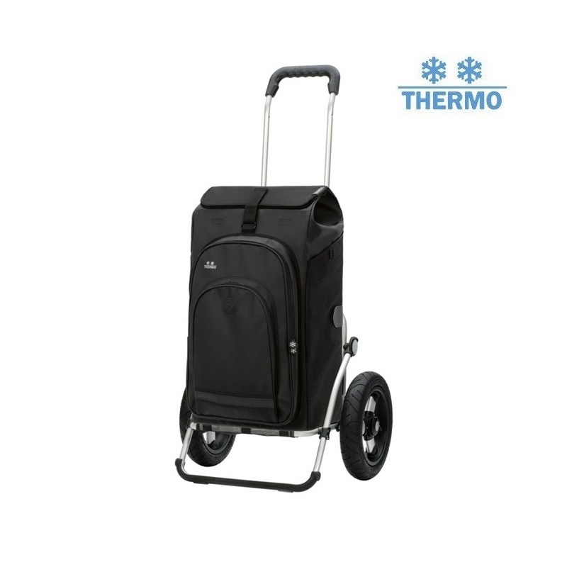 Royal Shopper Hydro 3.0 - Chariot de courses 2 roues - Noir - 62 L - Andersen Shopper Manufaktur