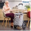 Royal Shopper Basil City - Chariot de courses 2 roues - Gris - 50 L - Andersen Shopper Manufaktur