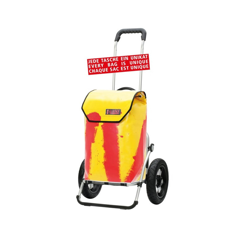 Alu Star Shopper Truck A7 - Chariot de courses 2 roues - 38 L - Andersen Shopper Manufaktur