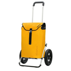 Royal Shopper Ortlieb - Chariot de courses 2 roues - Jaune - 49 L - Andersen Shopper Manufaktur