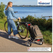 Royal Shopper Plus Hydro 3.0 - Chariot de courses 2 roues - Olive - 62 L - Andersen Shopper Manufaktur