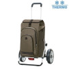 Royal Shopper Plus Hydro 3.0 - Chariot de courses 2 roues - Olive - 62 L - Andersen Shopper Manufaktur